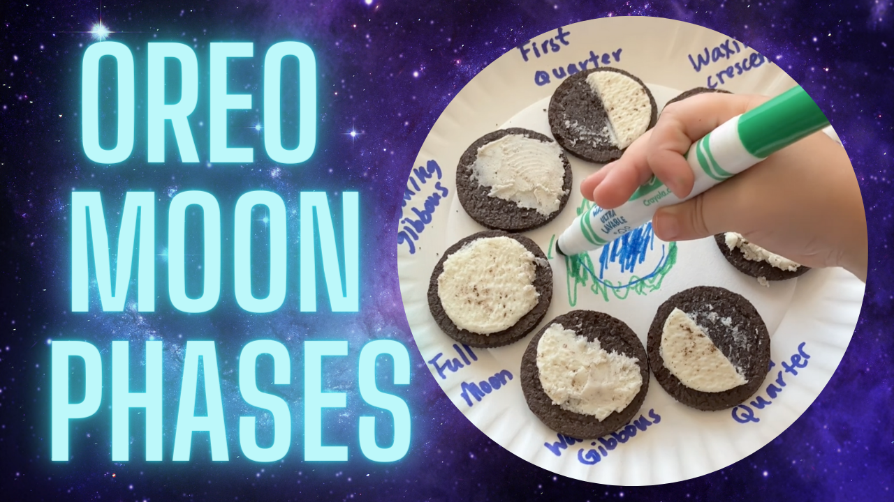 Explore the Moon Phases with Oreo Cookies: A Sweet and Educational Craft for Kids!