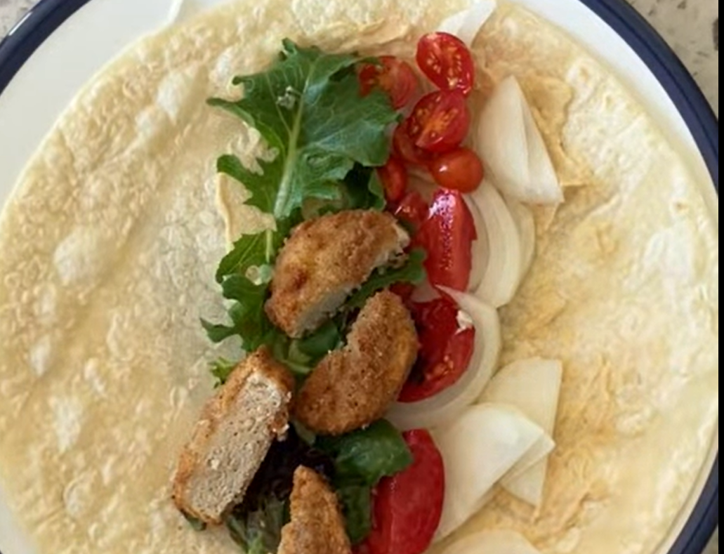 Wholesome Hummus Wrap – A Quick and Delicious Snack or Lunch Option